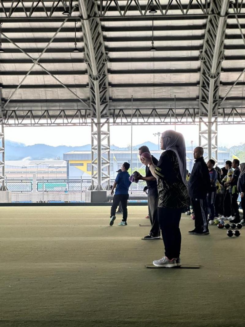 Perak SADC Sertai Kejohanan Lawn Bowls Tertutup Perak Siri 1 2024 (Open Fours)