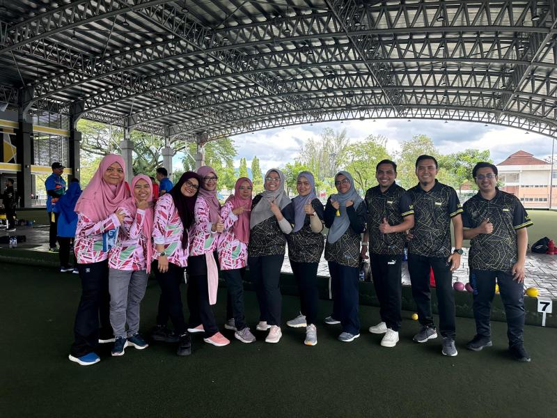 Perak SADC Sertai Kejohanan Lawn Bowls Tertutup Perak Siri 1 2024 (Open Fours)