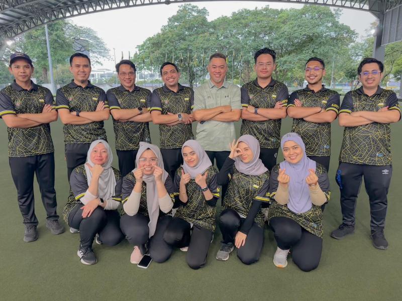 Perak SADC Sertai Kejohanan Lawn Bowls Tertutup Perak Siri 1 2024 (Open Fours)