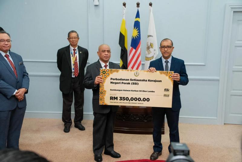 Perak SADC Sumbang RM1.737 juta untuk Lembu Korban