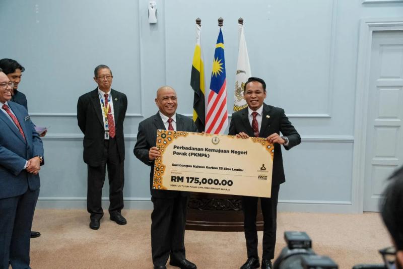 Perak SADC Sumbang RM1.737 juta untuk Lembu Korban