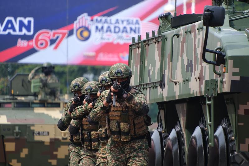 Perak SADC Johan Kontinjen Kawad Sempena Sambutan Hari Kebangsaan 2024 Peringkat Negeri Perak