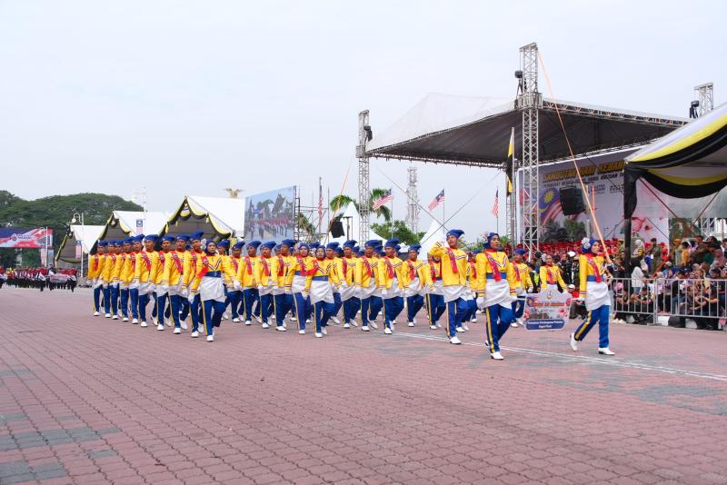 Perak SADC Johan Kontinjen Kawad Sempena Sambutan Hari Kebangsaan 2024 Peringkat Negeri Perak