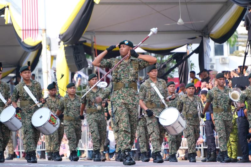 Perak SADC Johan Kontinjen Kawad Sempena Sambutan Hari Kebangsaan 2024 Peringkat Negeri Perak