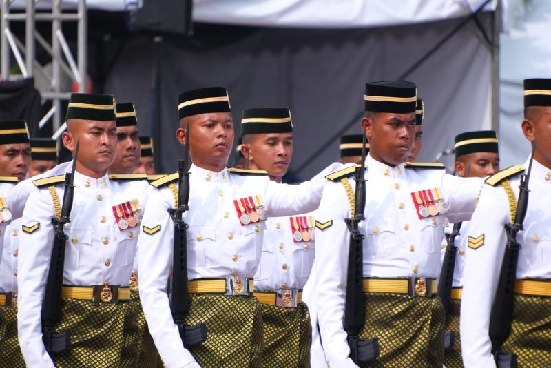 Perak SADC Johan Kontinjen Kawad Sempena Sambutan Hari Kebangsaan 2024 Peringkat Negeri Perak