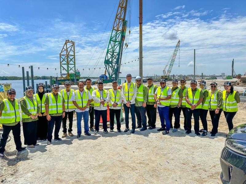 Lawatan Pengurusan Kanan Perak SADC Ke Lumut Port & Kilang Dinding Poultry, Manjung