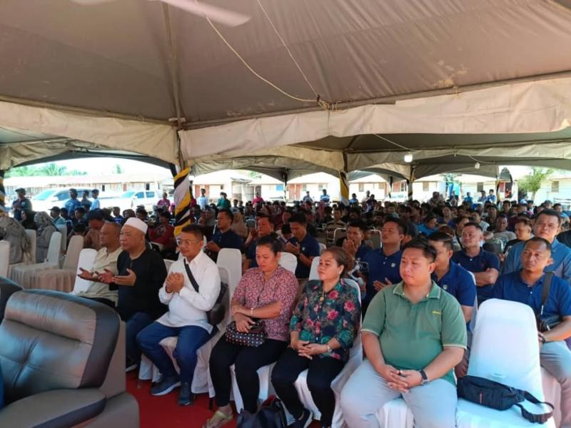 MAJLIS SAMBUTAN HARI RAYA AIDILFITRI & PERASMIAN KOMPLEKS PERUMAHAN BAHARU LADANG SUNGAI PANDAN