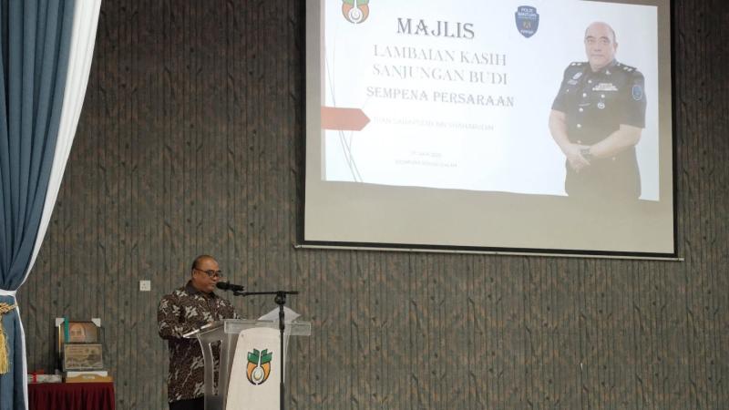 MAJLIS PERSARAAN TUAN INSPEKTOR SAHAPUDIN BIN SHAHARUDDIN