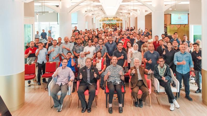 PENGURUSAN PERAK SADC TIUP KATA-KATA SEMANGAT KONTINJEN KAWAD PERAK SADC