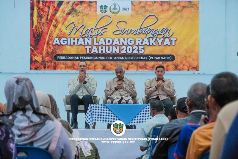 DAERAH PERAK TENGAH (LAMBOR) PENUTUP SUMBANGAN AGIHAN LADANG RAKYAT