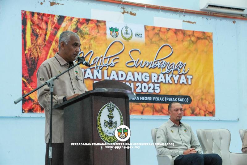 DAERAH PERAK TENGAH (LAMBOR) PENUTUP SUMBANGAN AGIHAN LADANG RAKYAT