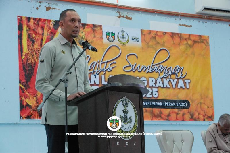 DAERAH PERAK TENGAH (LAMBOR) PENUTUP SUMBANGAN AGIHAN LADANG RAKYAT