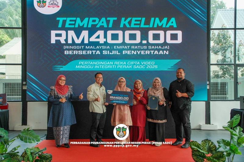 MAJLIS PENUTUPAN MINGGU INTEGRITI PERINGKAT PERAK SADC 2025