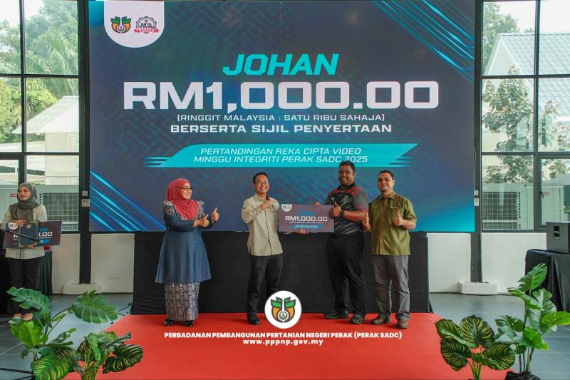 MAJLIS PENUTUPAN MINGGU INTEGRITI PERINGKAT PERAK SADC 2025