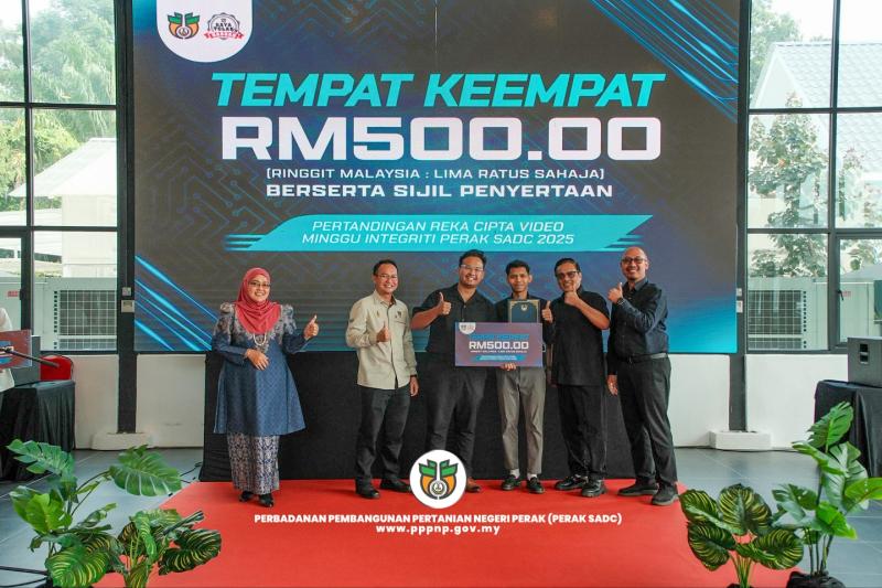 MAJLIS PENUTUPAN MINGGU INTEGRITI PERINGKAT PERAK SADC 2025