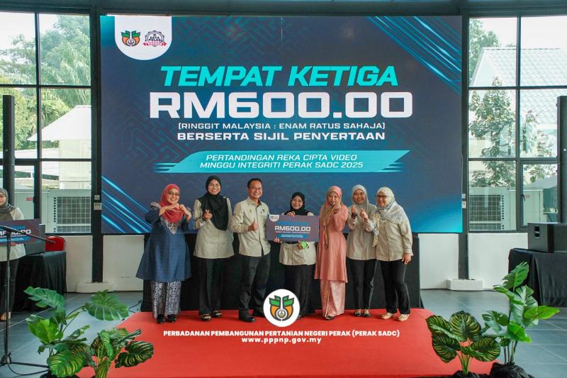 MAJLIS PENUTUPAN MINGGU INTEGRITI PERINGKAT PERAK SADC 2025